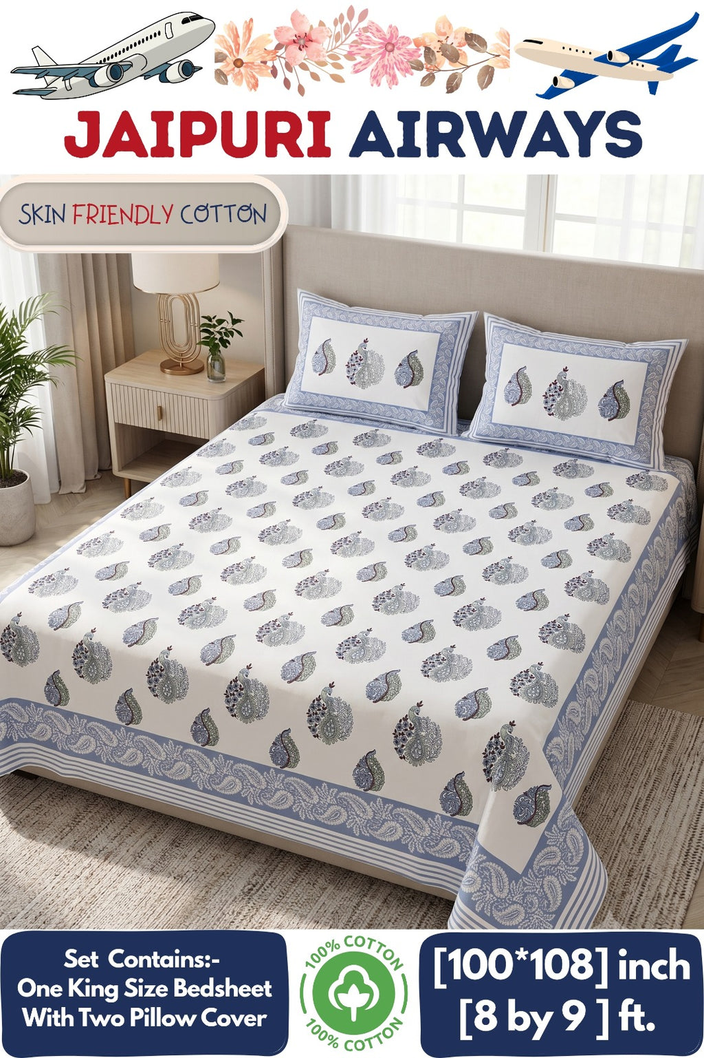 Rajasthani bedsheets