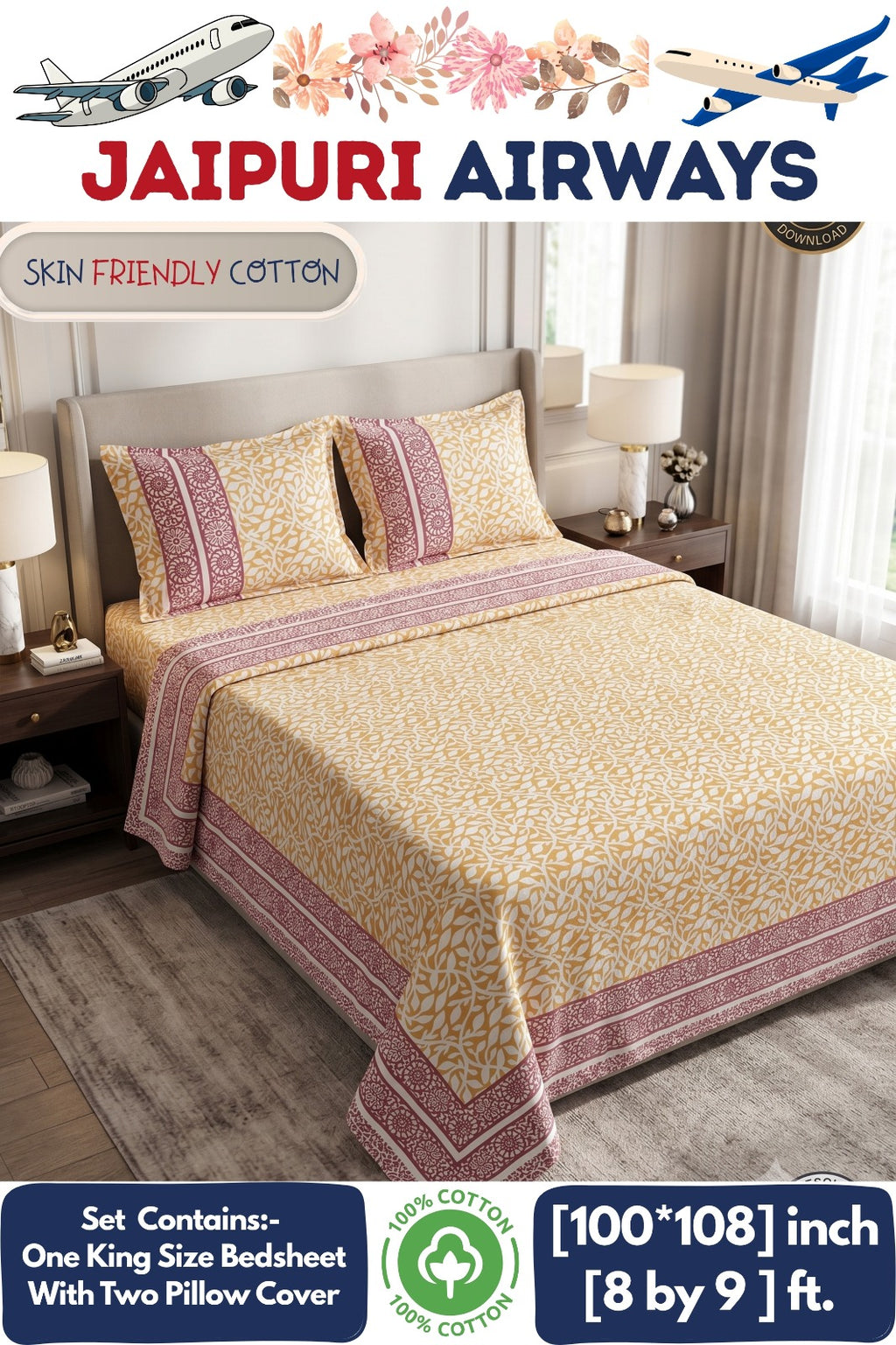 Rajasthani bedsheets
