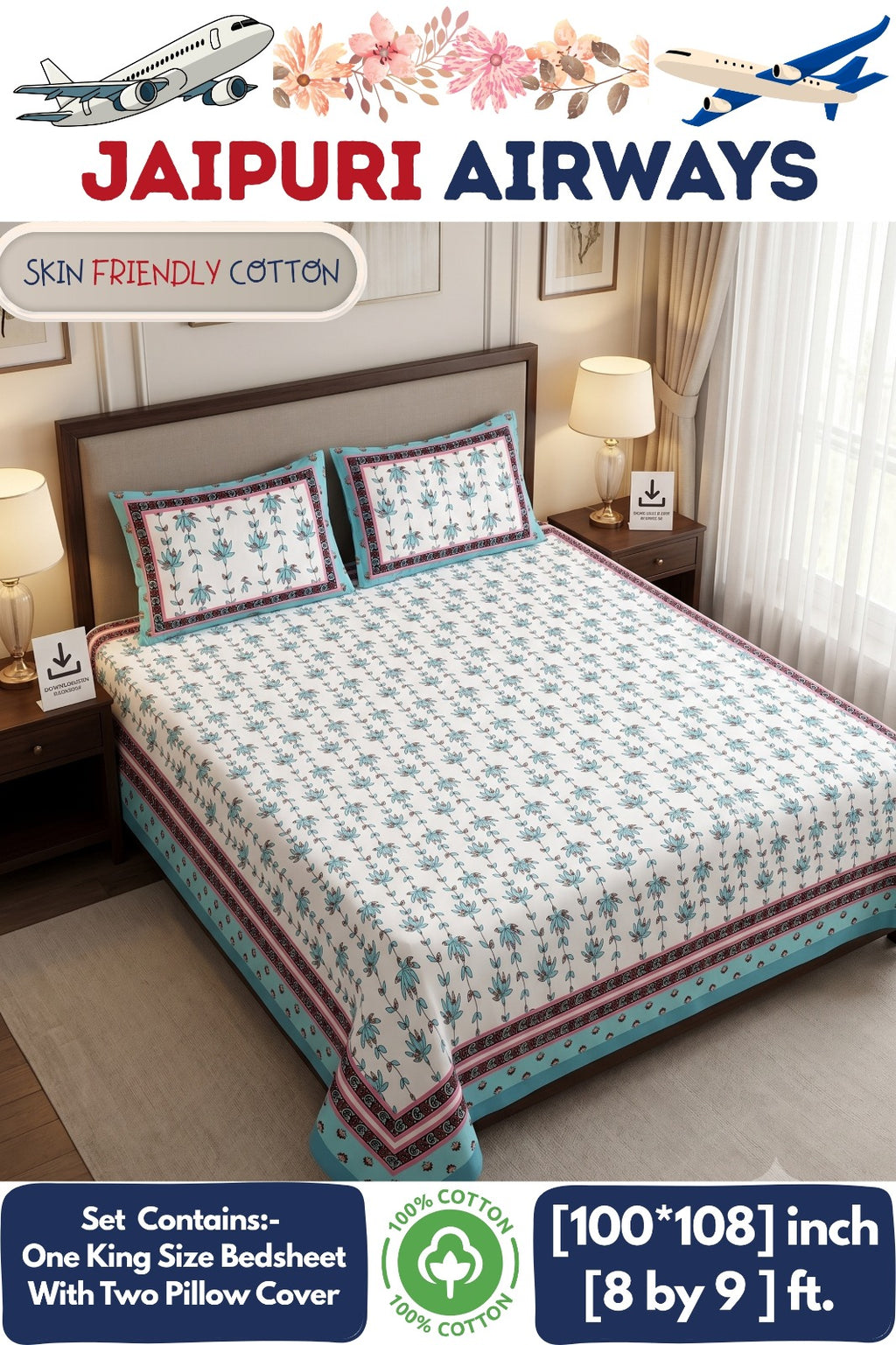 Rajasthani bedsheets