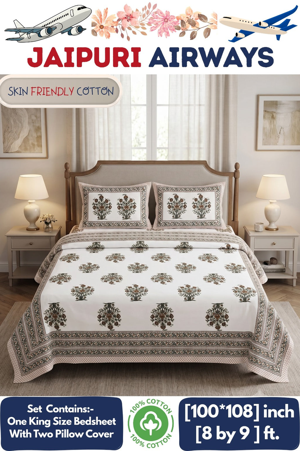Rajasthani bedsheets