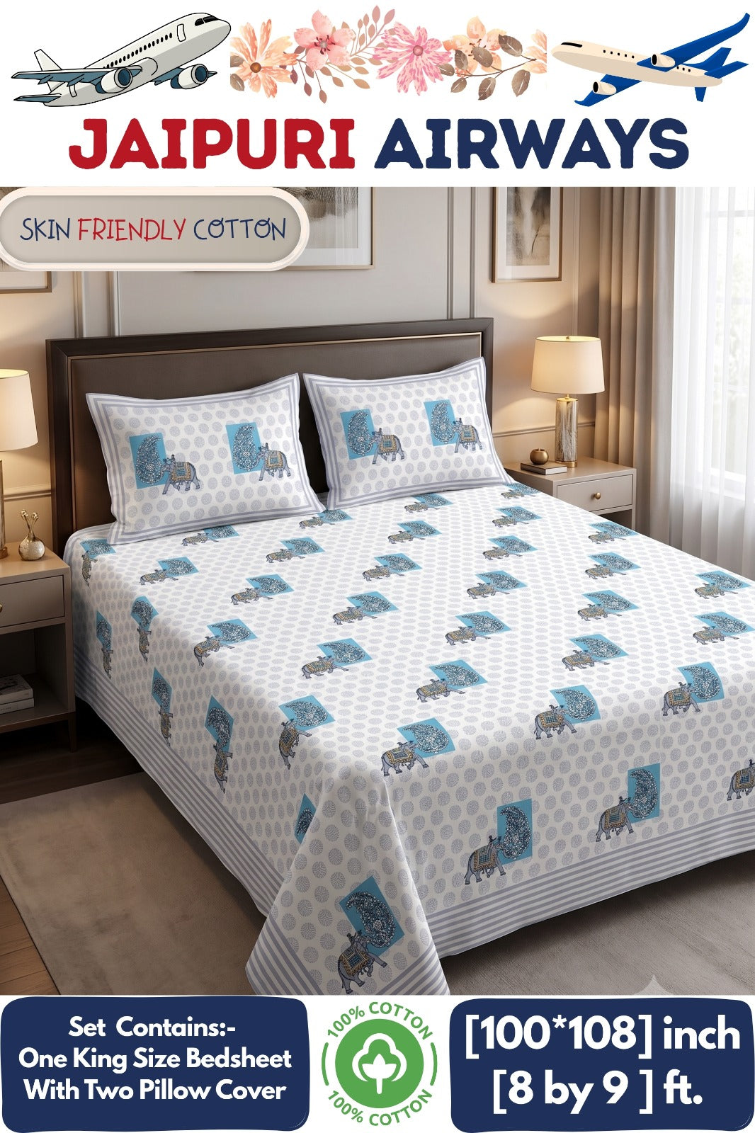 Rajasthani bedsheets