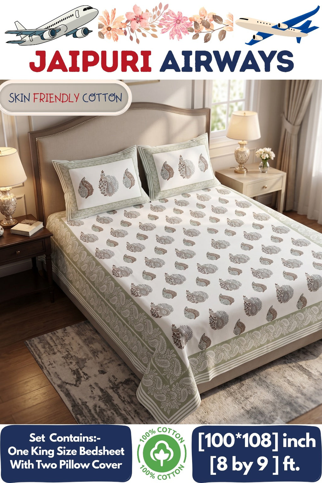 Rajasthani bedsheets