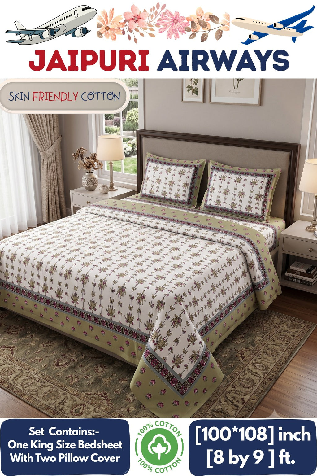 Rajasthani bedsheets