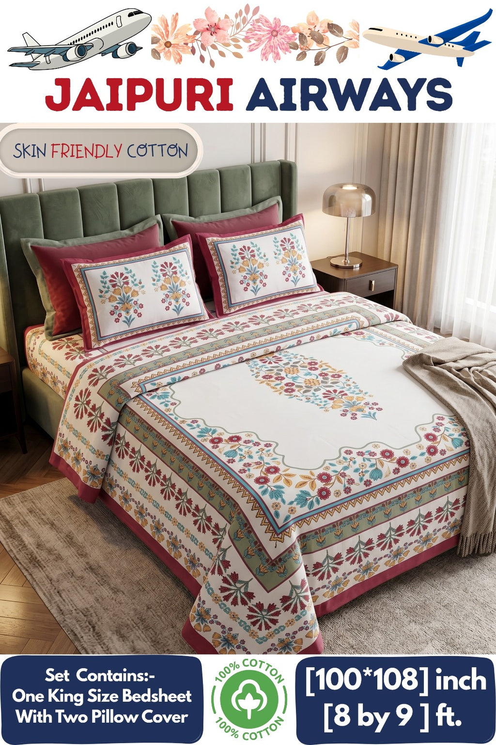 Rajasthani bedsheets
