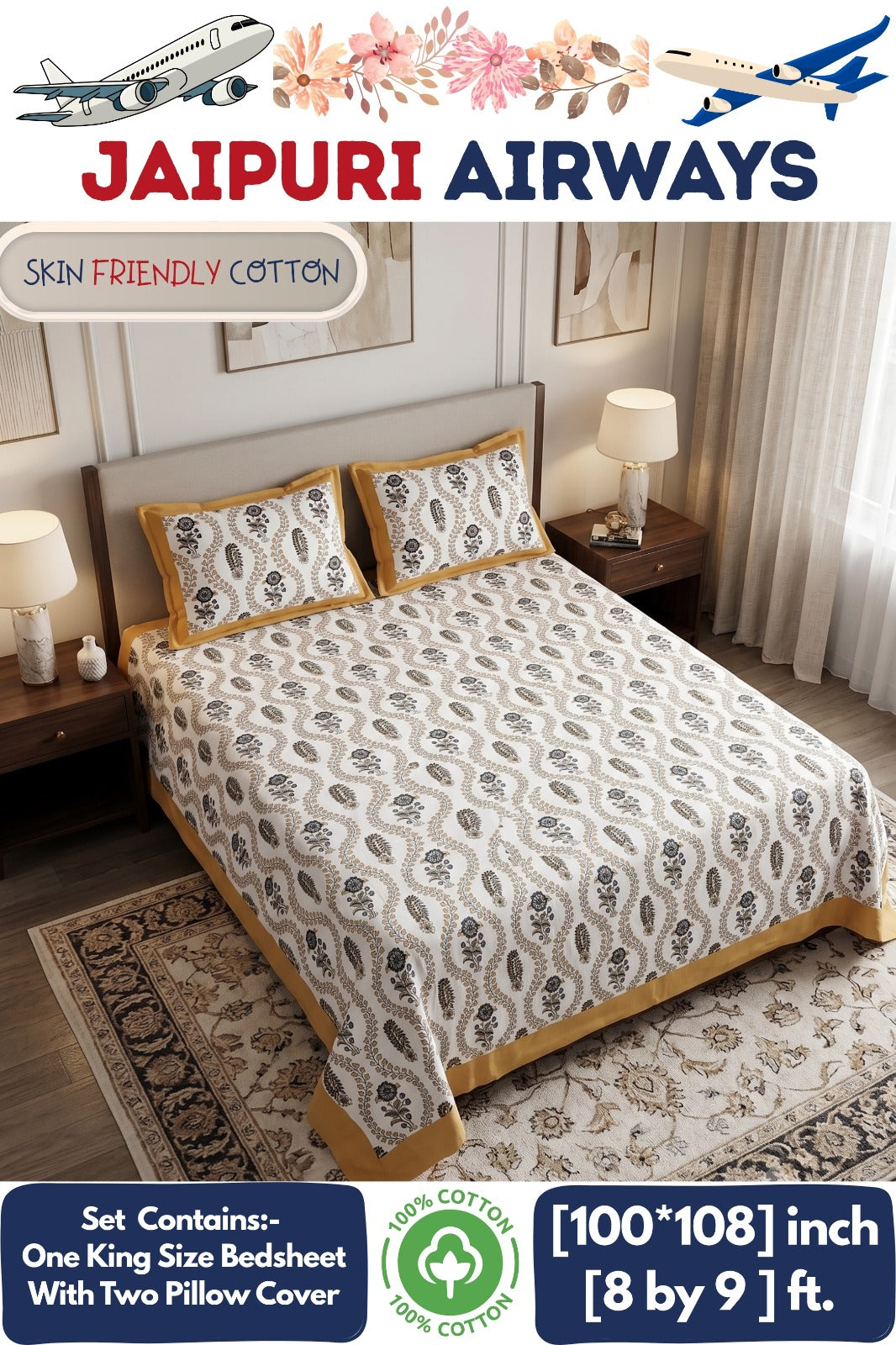 Rajasthani bedsheets