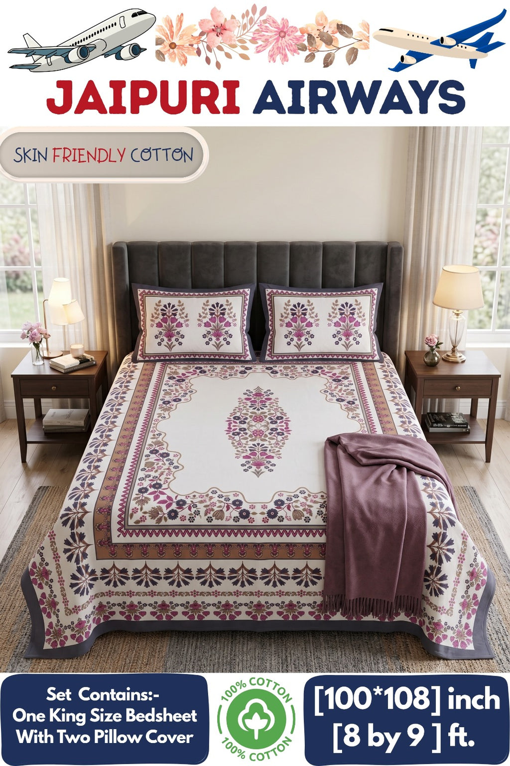Rajasthani bedsheets
