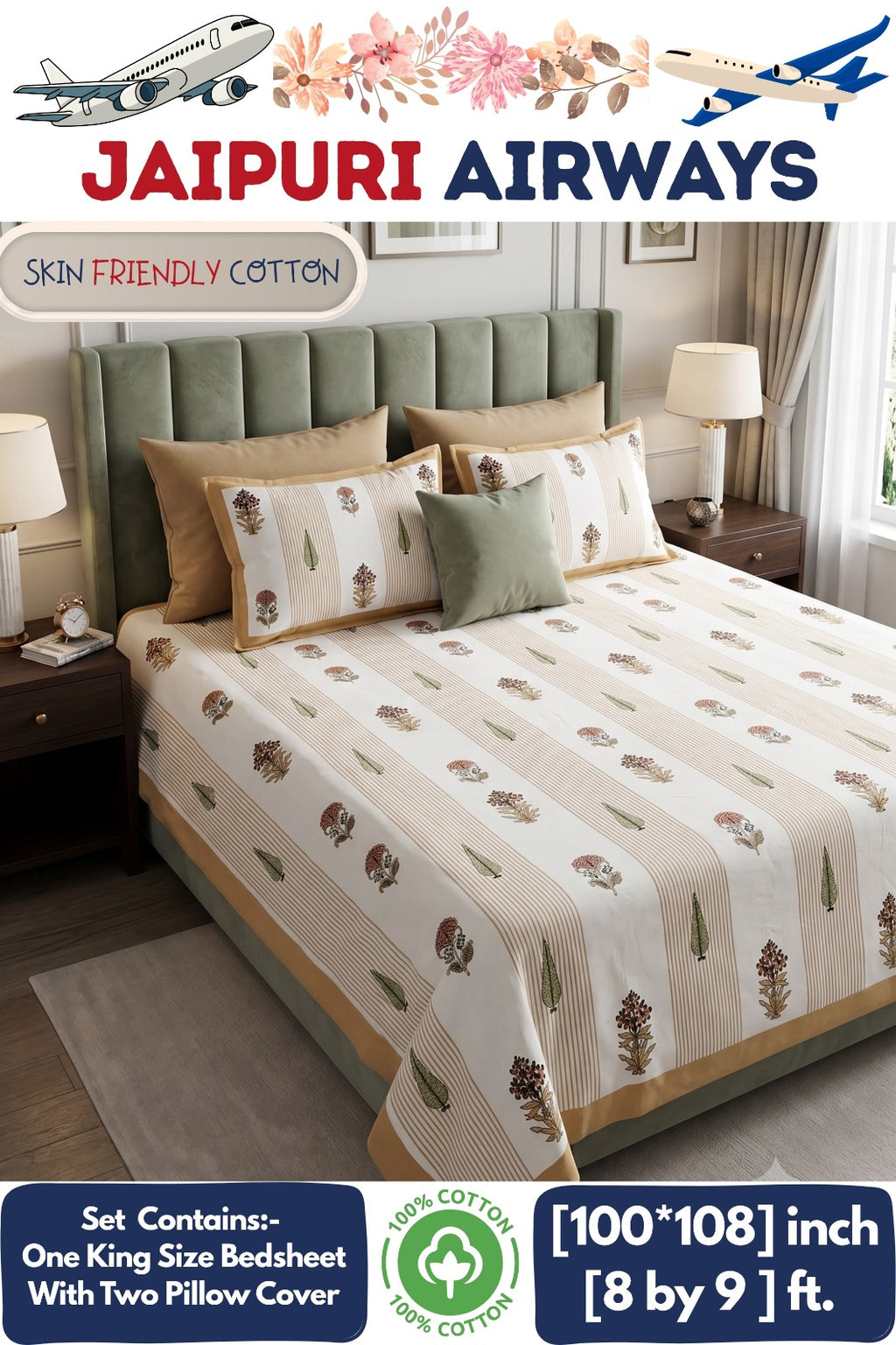 Rajasthani bedsheets