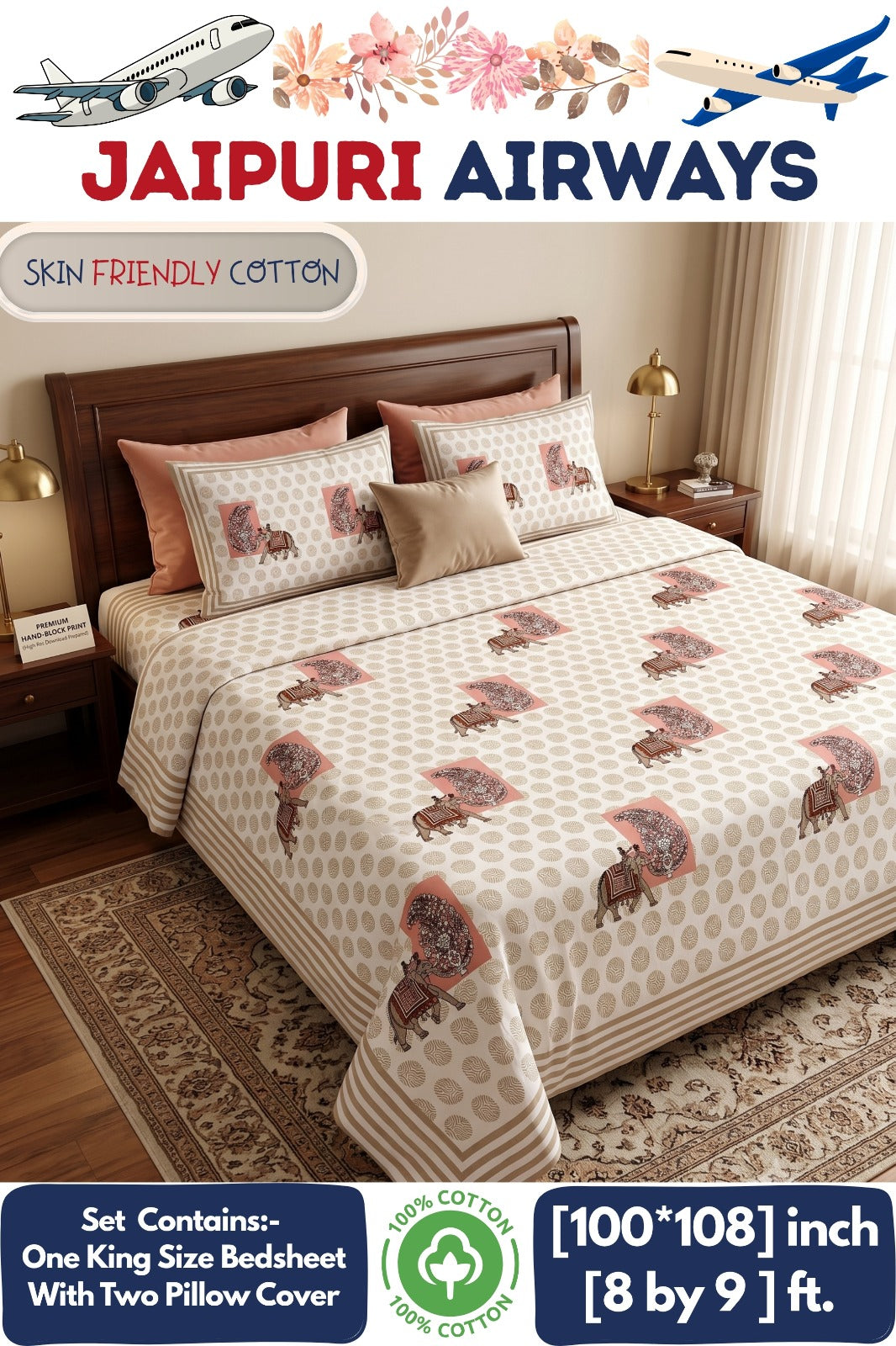Rajasthani bedsheets