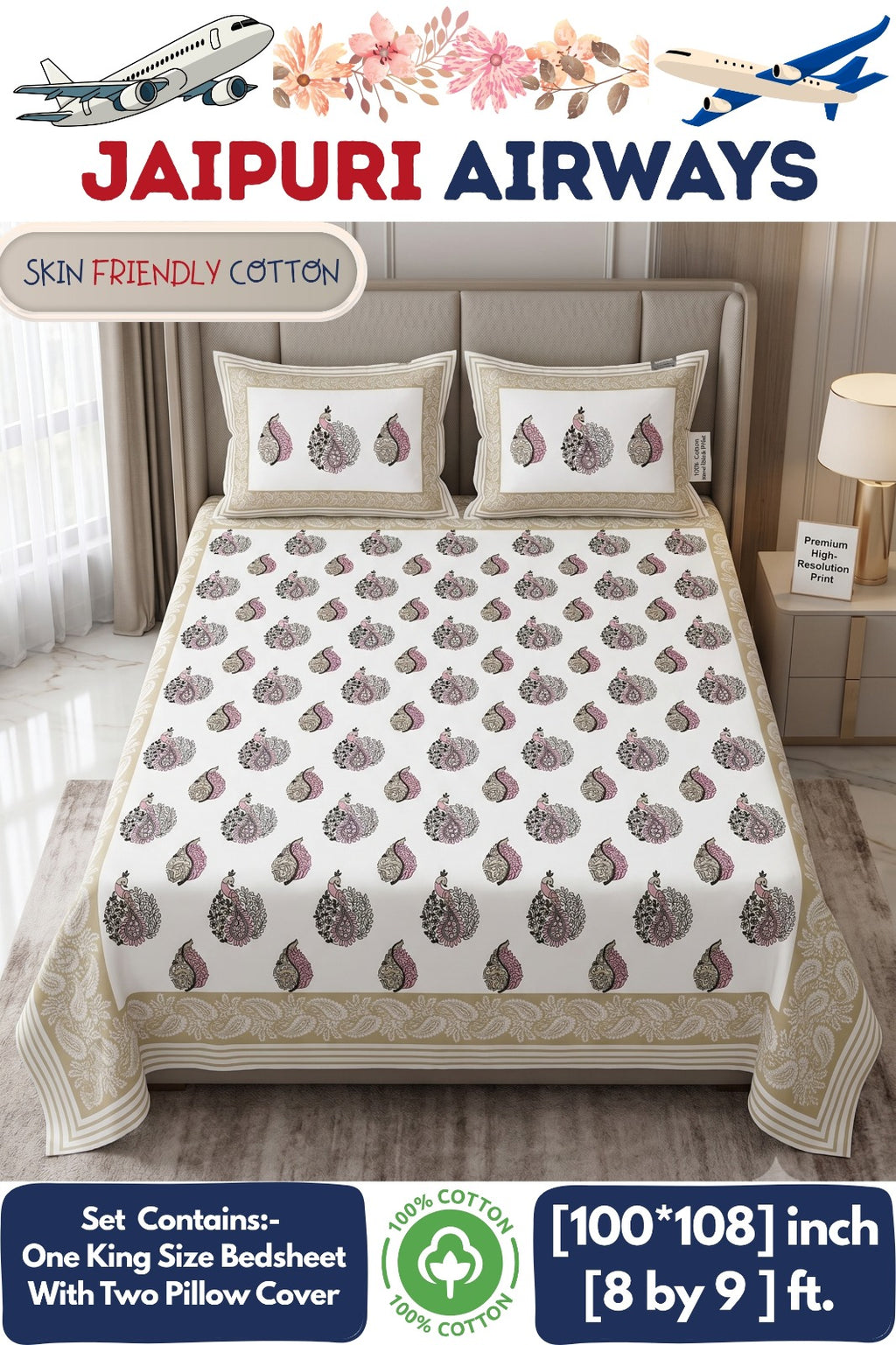 Rajasthani bedsheets