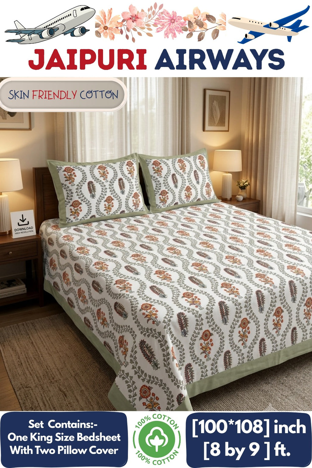 Rajasthani bedsheets
