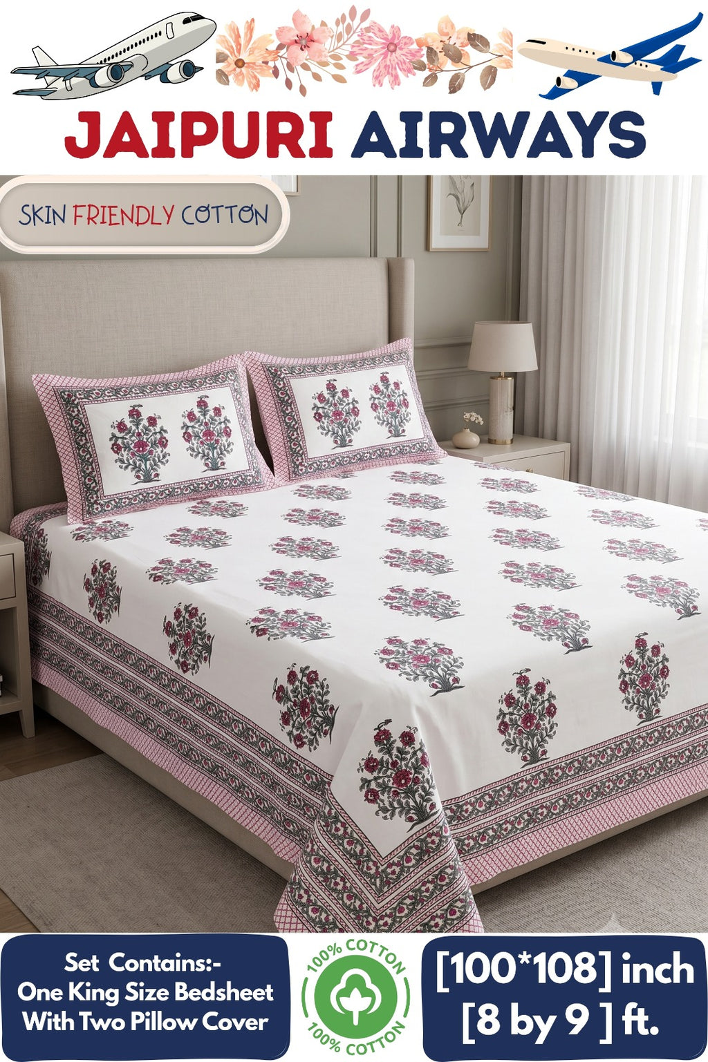 Rajasthani bedsheets